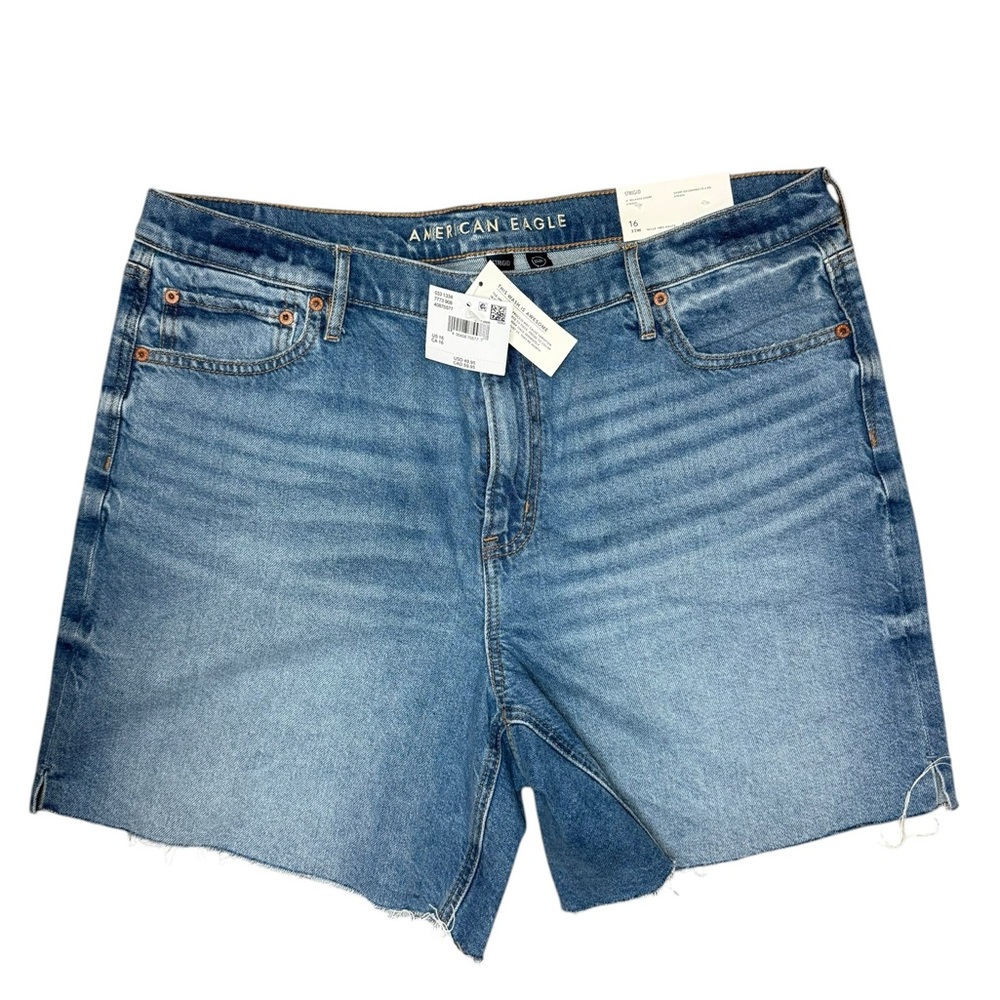 American Eagle Outfitters super high rise relaxed strigid